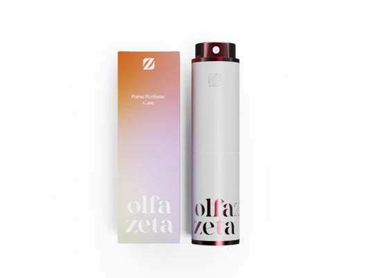 Étui à parfum de poche taupe