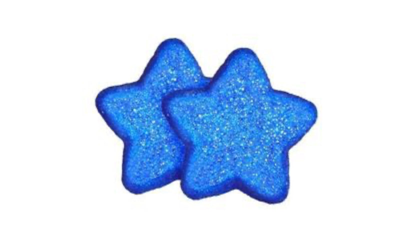 Marshmallow Etoile bleu tache langue les 5