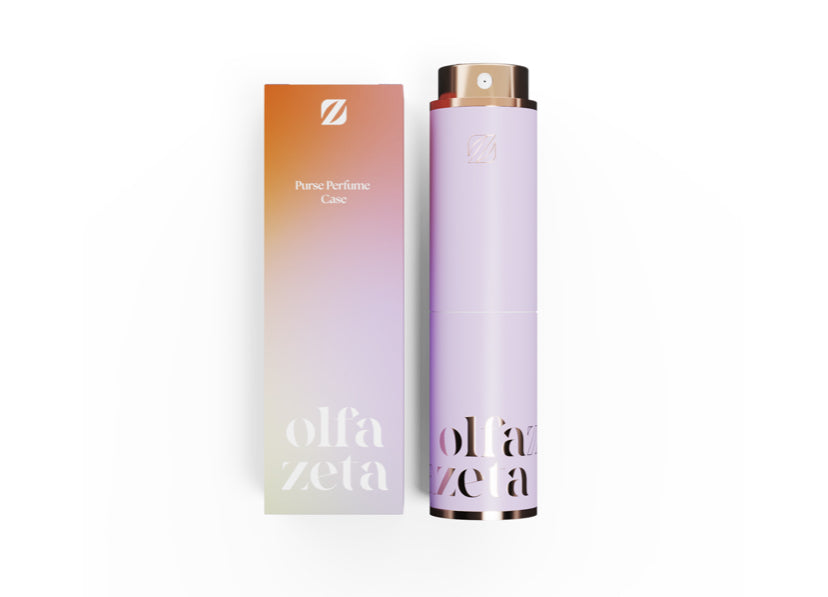 Étui à parfum de poche lilas