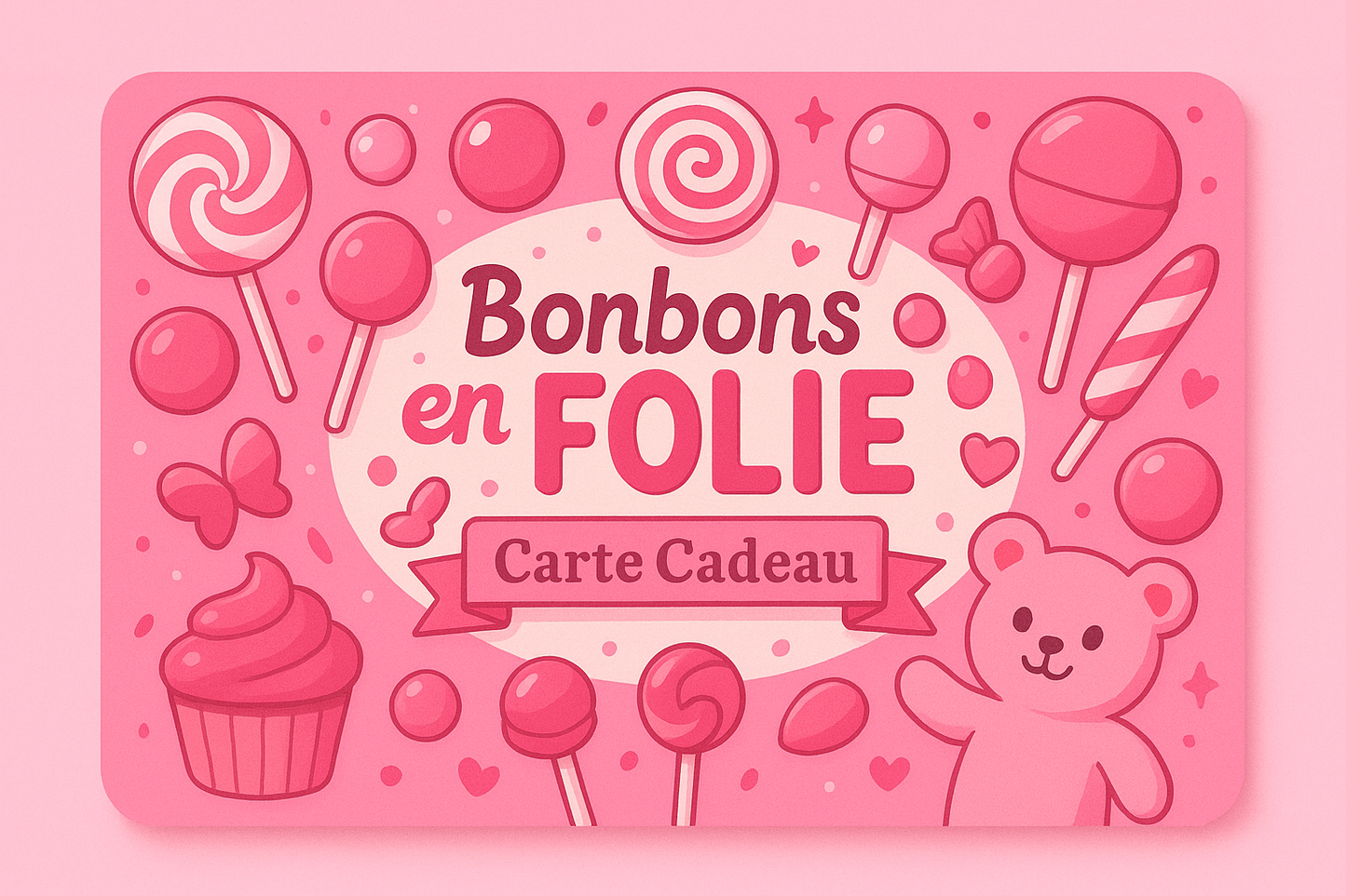 Carte cadeau ( plusieurs montant )