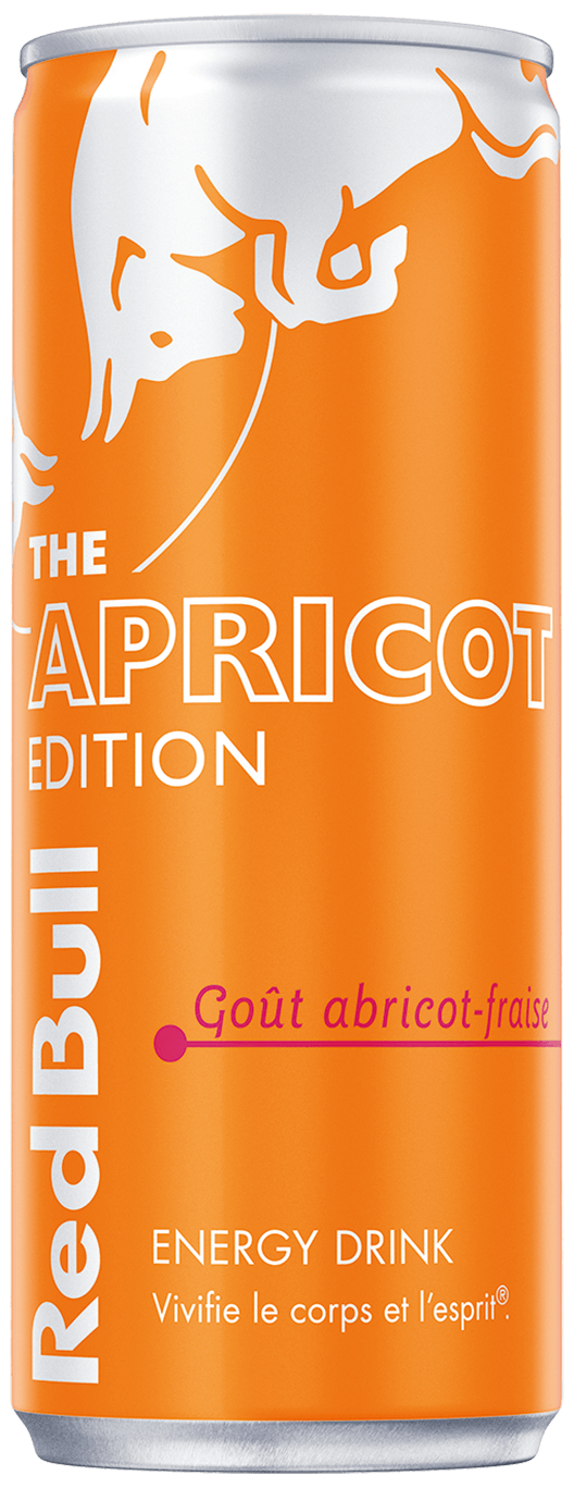 Redbull abricot fraise