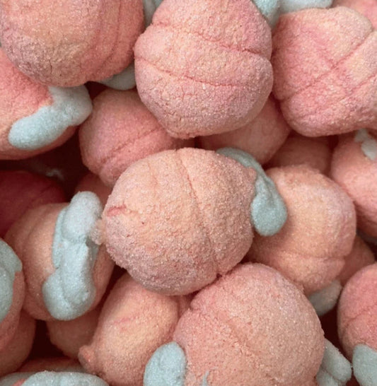 Marshmallow pêche fourré ( par 5)