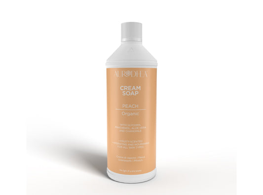 Crème de savon à la peche 1000ml