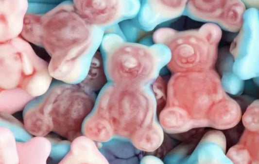 Ourson fourré fraise 100g