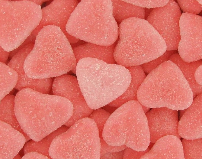 Coeur rose sucré 100g