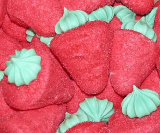 Fraise géante en guimauve (unité)