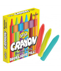 Chewing gum crayon ( le paquet)